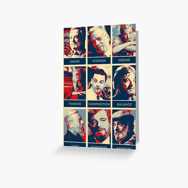 Item preview, Sondheim Tribute, [Fairey/Hope style] Sunday in the Park with George. designed and sold by Maries Crisis Australia Official.