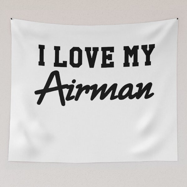 Item preview, I Love My Airman Shirt Tank Top Hoodie Airman Shirt Airman Gift Airman Girlfriend Airman Wife Gift Air Force Wife Shirt2 designed and sold by NikelleCampbell.