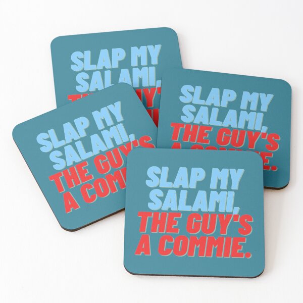 Item preview, Slap my Salami, the Guy_s a Commie!   designed and sold by XTEELAB.