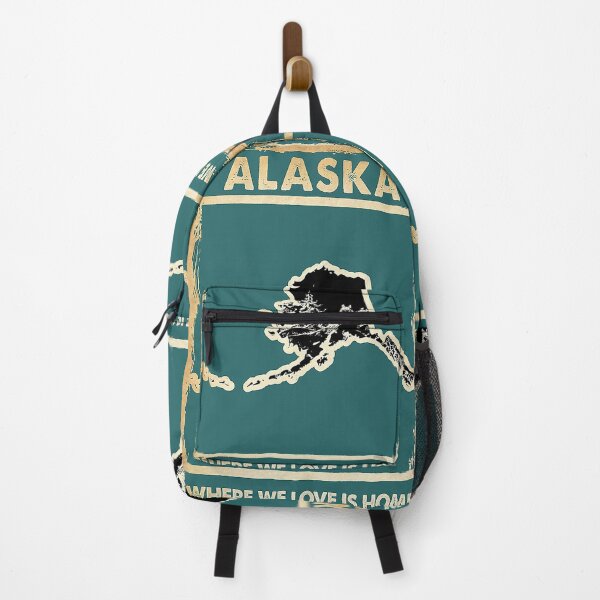 Item preview, ALASKA WHERE WE LOVE IS HOME designed and sold by SimonsonNuala.
