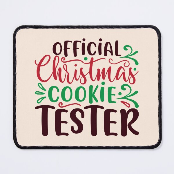 Item preview, Christmas official cookie tester designed and sold by BeautyFlower111.