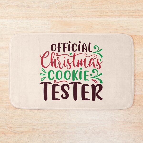 Item preview, Christmas official cookie tester designed and sold by BeautyFlower111.