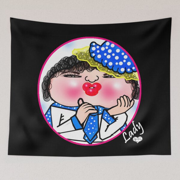 Item preview, Charming lady  designed and sold by Shirley cute art .