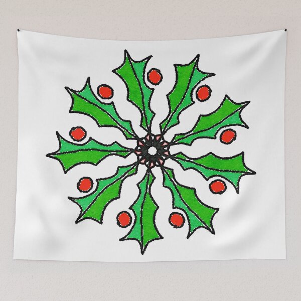 Item preview, Holly Mandala designed and sold by MonCreedon.