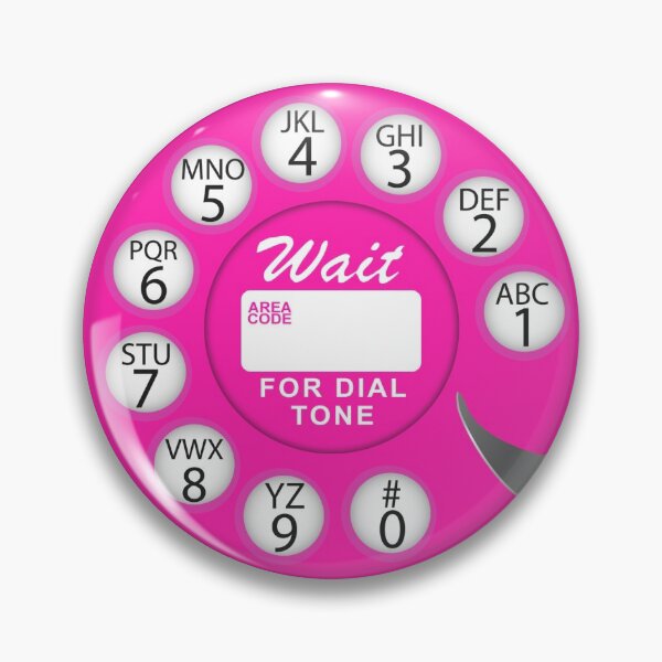 Item preview, Funny Cute Pink Vintage Retro Analog Rotary Dial Phone Case designed and sold by christianadams.