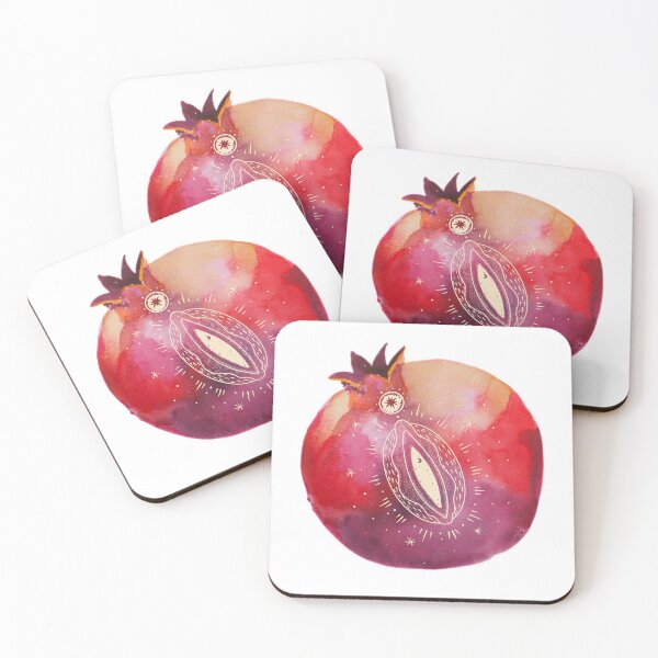 Item preview, Mystic Vulva Pomegranate designed and sold by rosendosen.