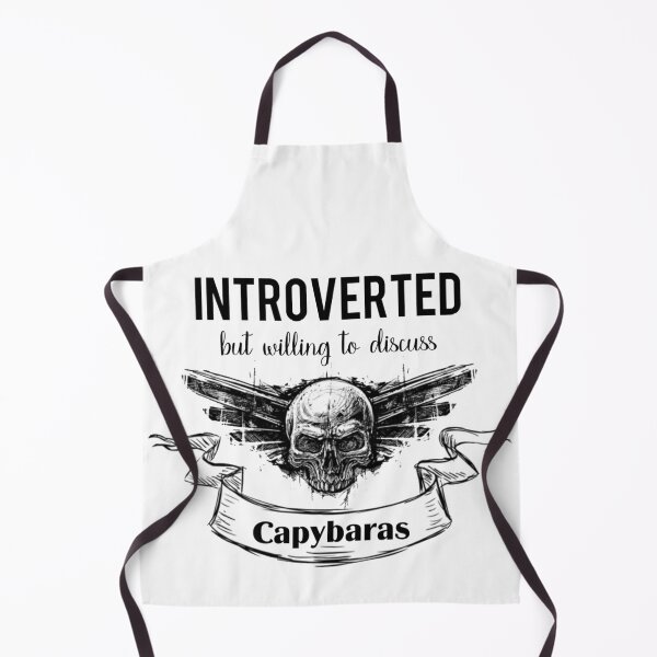 Item preview, Introverted but willing to discuss capybaras t-shirt Unisex.  designed and sold by Sloyar.
