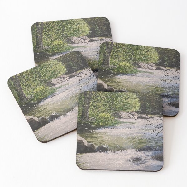 Item preview, river painting designed and sold by Patrick Ennis.