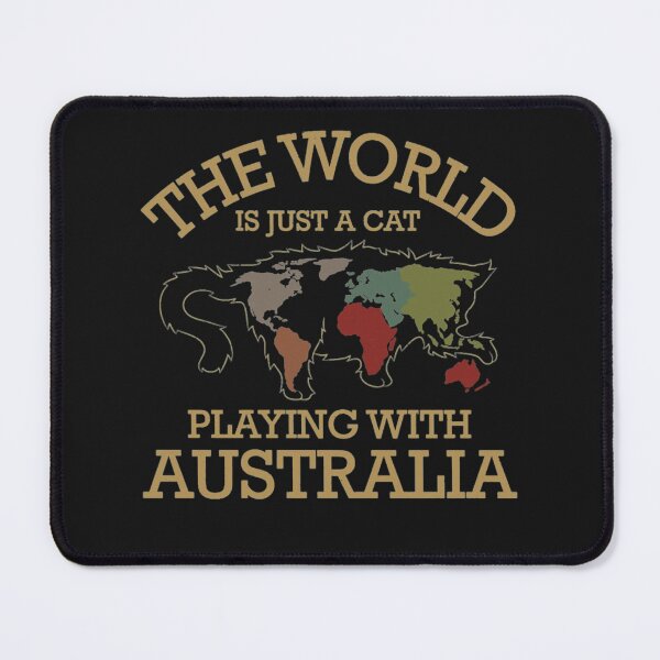 Item preview, Cat Playing With Australia designed and sold by StarcyWol.