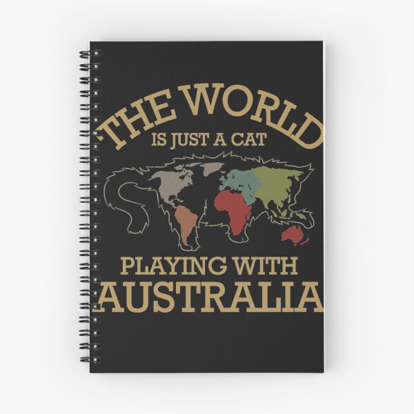 Item preview, Cat Playing With Australia designed and sold by StarcyWol.