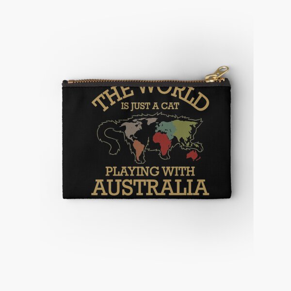 Item preview, Cat Playing With Australia designed and sold by StarcyWol.