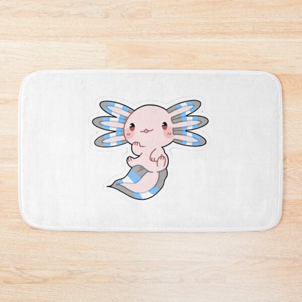 Item preview, demi boy axolotl designed and sold by ArtByMal.