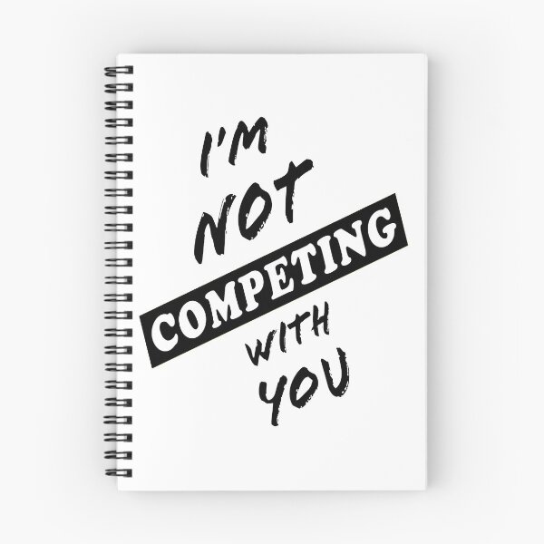 Item preview, I'm Not Competing With You (White Background)  designed and sold by ArtByLM.