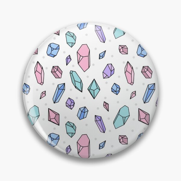Item preview, Pastel Crystal Point Pattern designed and sold by ContempoCrystal.