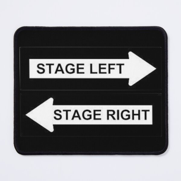 Item preview, STAGE LEFT RIGHT designed and sold by MadEDesigns.