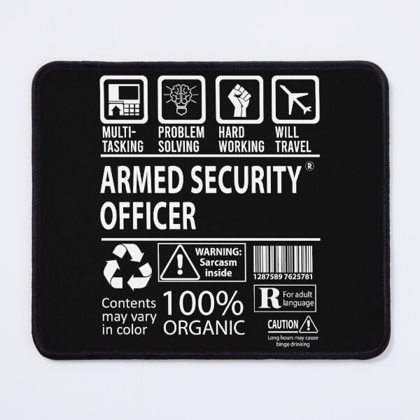 Item preview, Armed Security Officer T Shirt - MultiTasking Certified Job Gift Item Tee designed and sold by sabinacsnm.