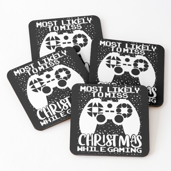Item preview, Most Likely To Miss Christmas While Gaming, Xmas Family designed and sold by Mixture-DESIGN.