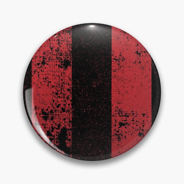 Item preview, Red Black Thick Stripes Grunge Pattern designed and sold by Creatively Torn.
