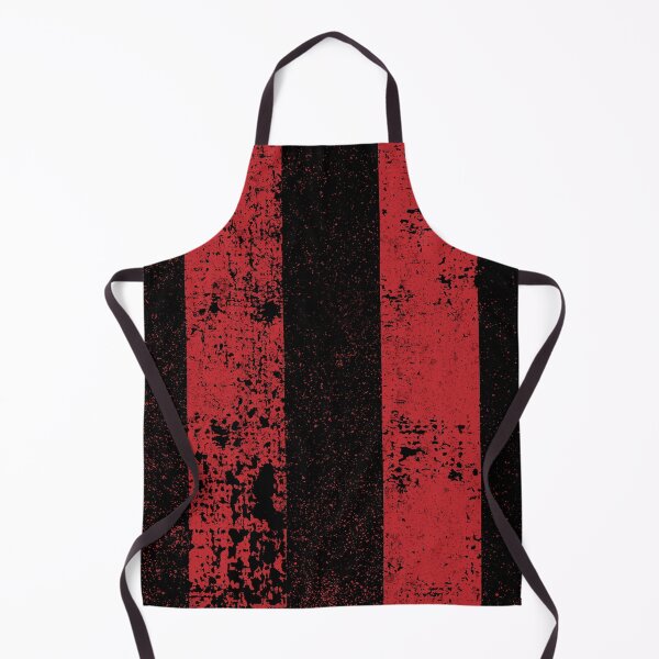 Item preview, Red Black Thick Stripes Grunge Pattern designed and sold by Creatively Torn.