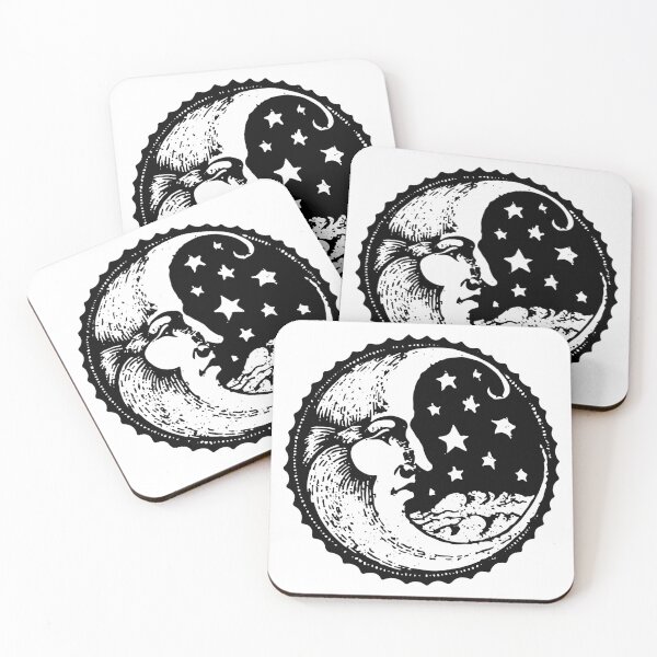 Item preview, Vintage Moon Illustration designed and sold by TeeRock.