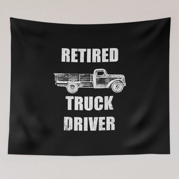 Item preview, Retired Truck Driver Vintage Style  designed and sold by redflowerpixel.