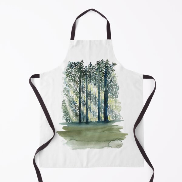 Item preview, Watercolor painting of a forest...!! designed and sold by VIVEK KUMAR RAI.