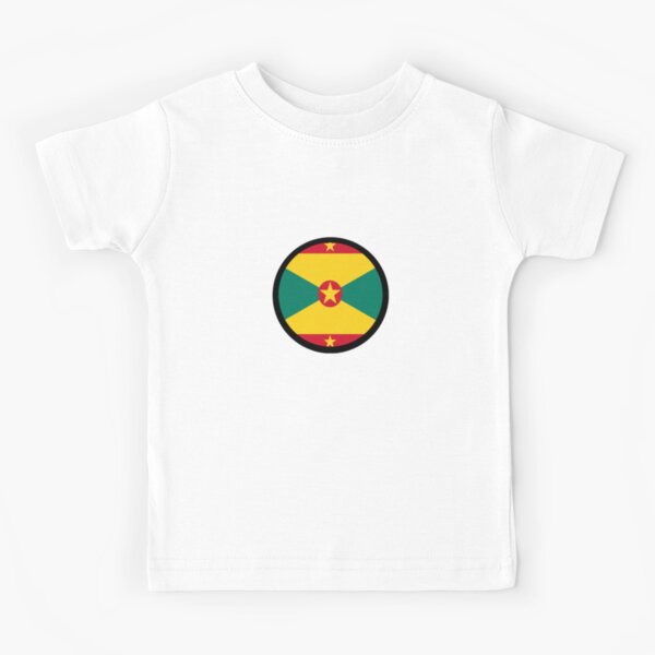 'Grenada Flag' Children's TS023139 Kid's Cotton T-Shirts