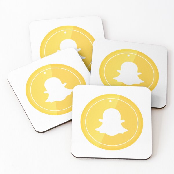 Item preview, Snapchat Logo Circle designed and sold by Bounced Studio.