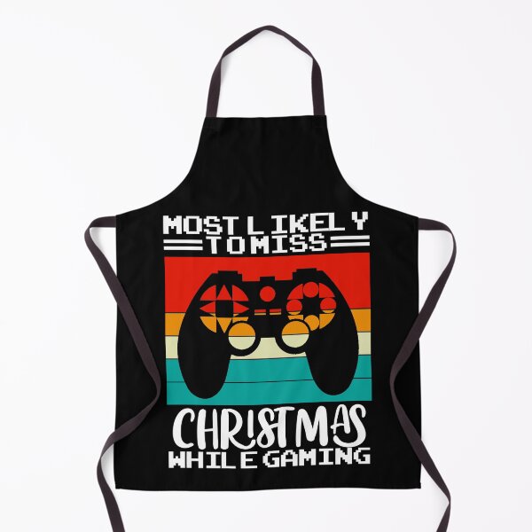 Item preview, Most Likely To Miss Christmas While Gaming, Xmas Family, Vintage Christmas Gaming designed and sold by Mixture-DESIGN.