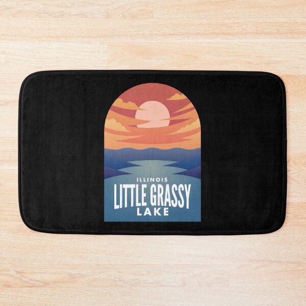 Item preview, Little Grassy Lake IL Retro Sunset designed and sold by HalpinDesign.
