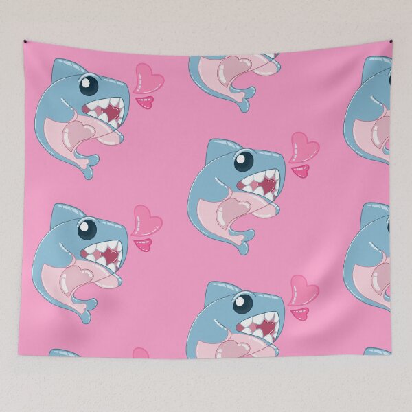 Item preview, Henry the Heart Shark <3  designed and sold by TheToxicDoctor.