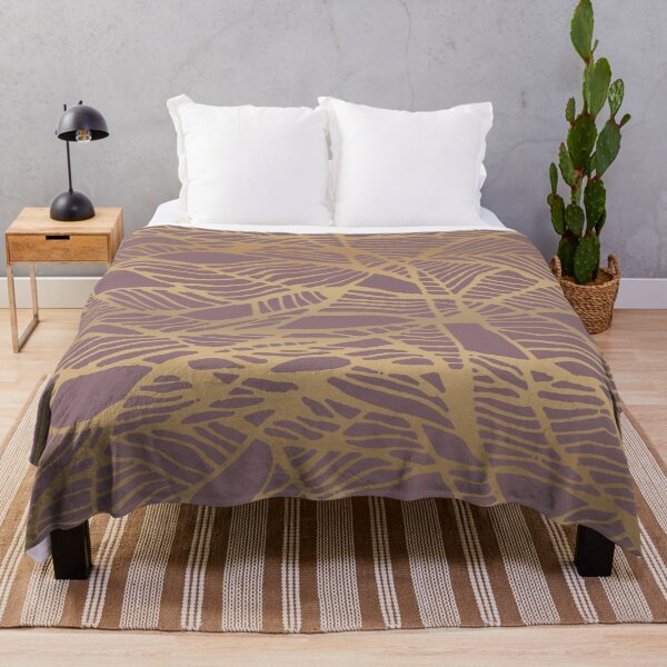 Item preview, Elegant  Abstract line art in Romantic Purple and Golden designed and sold by jeanyun48.
