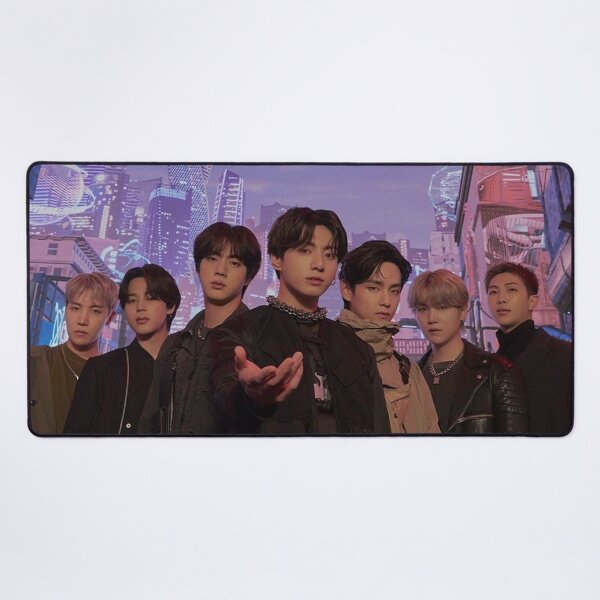 BTS ptd purple hoodie shops las vegas pop up chimmy mouse pad