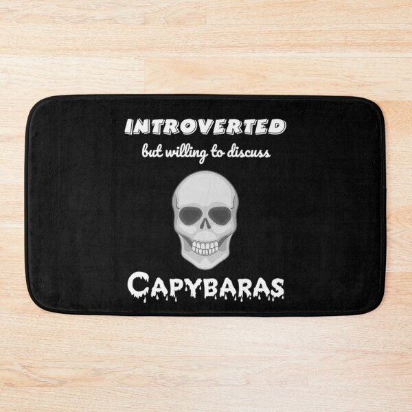 Item preview, Introverted but willing to discuss capybaras t-shirt Unisex.  designed and sold by Sloyar.