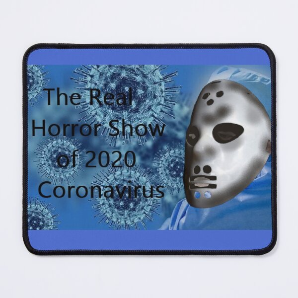Item preview, The Real Horror Show of 2020 Coronavirus Jason P. Lar Commemorative Gift designed and sold by PLarDesigns.