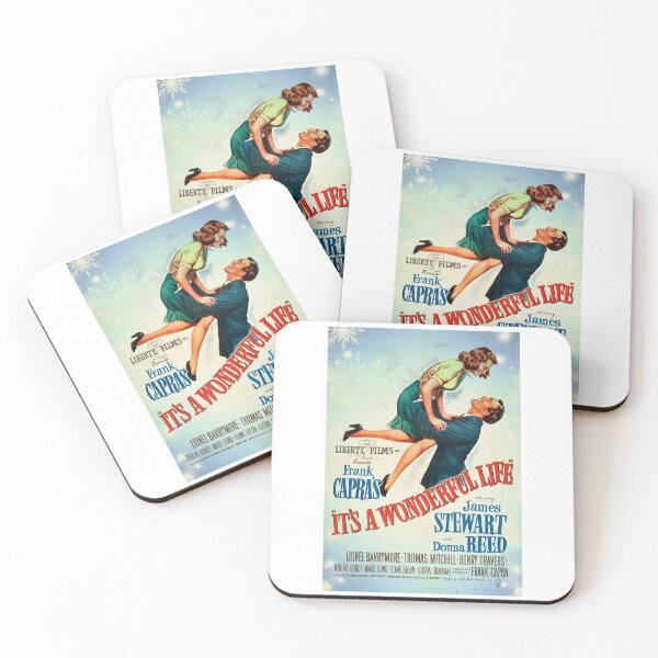 Item preview, It’s a Wonderful Life / Snowflake Poster designed and sold by Cuttintees.