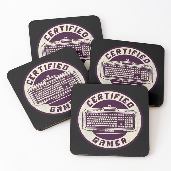 Item preview, PC Gaming Certified Gamer Funny Vintage designed and sold by MichaelZaloga.