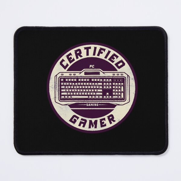 Item preview, PC Gaming Certified Gamer Funny Vintage designed and sold by MichaelZaloga.
