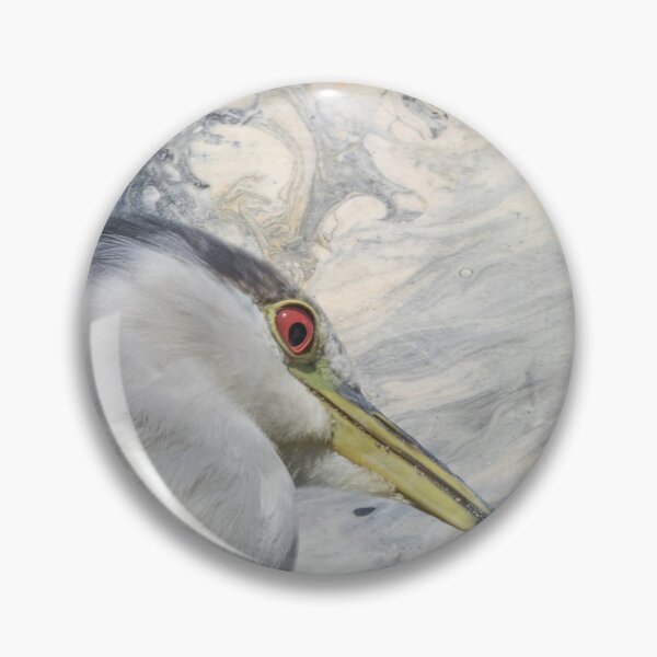 Item preview, Black Crowned Night Heron Close Up Three designed and sold by Elisabeth Lucas.