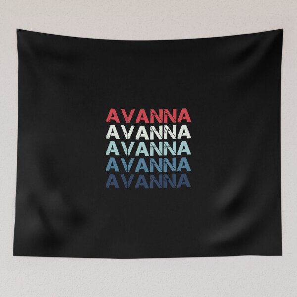 Item preview, Avanna Name T Shirt - Avanna Vintage Retro Avanna Name Gift Item Tee designed and sold by rivenburga.