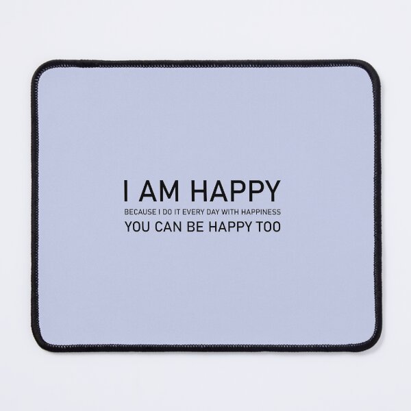Item preview, happy design black designed and sold by HUNSA.
