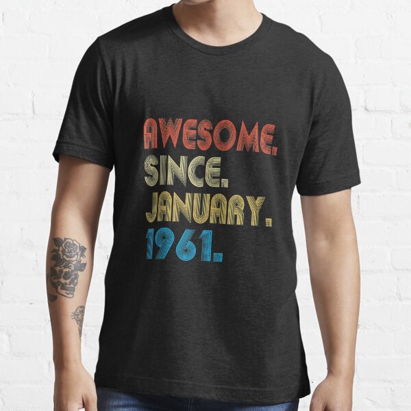 La naissance de légendes 1958-61st Anniversaire-Homme Drôle T-shirt 61 ans cadeau 