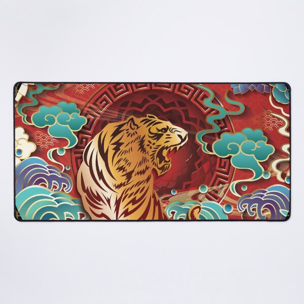 Item preview, Happy Chinese New Year 2022 Year of the Tiger - Water Tiger - Black designed and sold by johnta17.