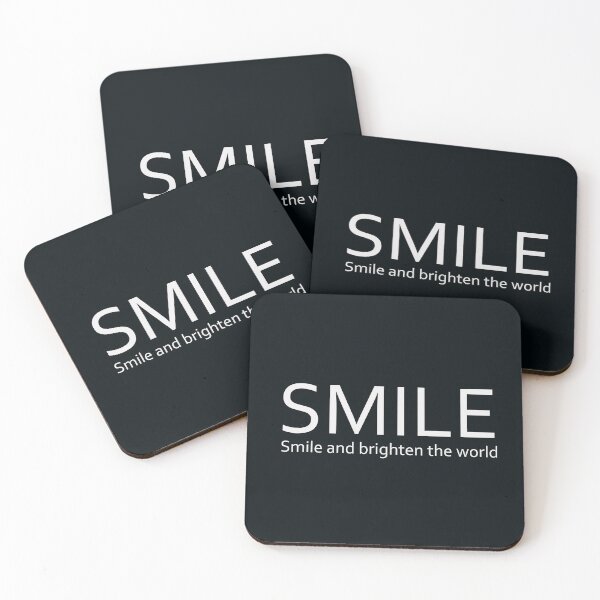 Item preview, Smile designs  white designed and sold by HUNSA.