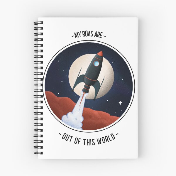 Item preview, My ROAs are Out of This World - Rocket Ship to the Moon designed and sold by RMHTees.