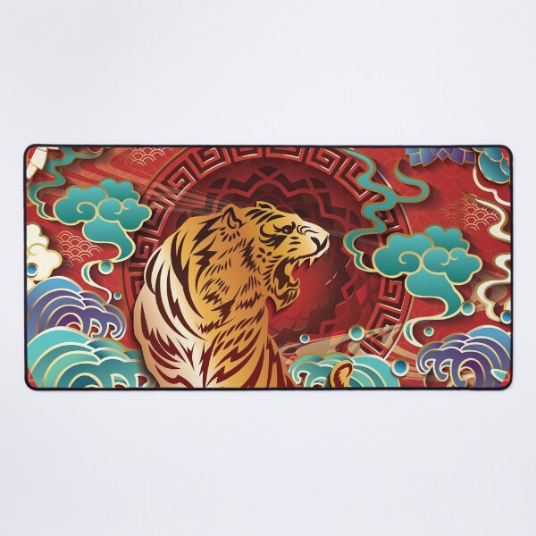 Item preview, Happy Chinese New Year 2022 Year of the Tiger - Water Tiger - Black designed and sold by johnta17.