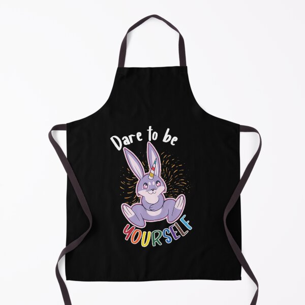 Item preview, Dare To Be Yourself Pride LGBT Bunnycorn Bunny Unicorn designed and sold by MadrigueraSM-.