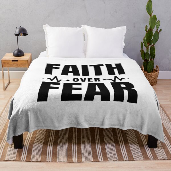Item preview, Faith Over Fear - Fear keeps us from moving forward, but God's love has the ability to cast out every fear! designed and sold by Delandor.