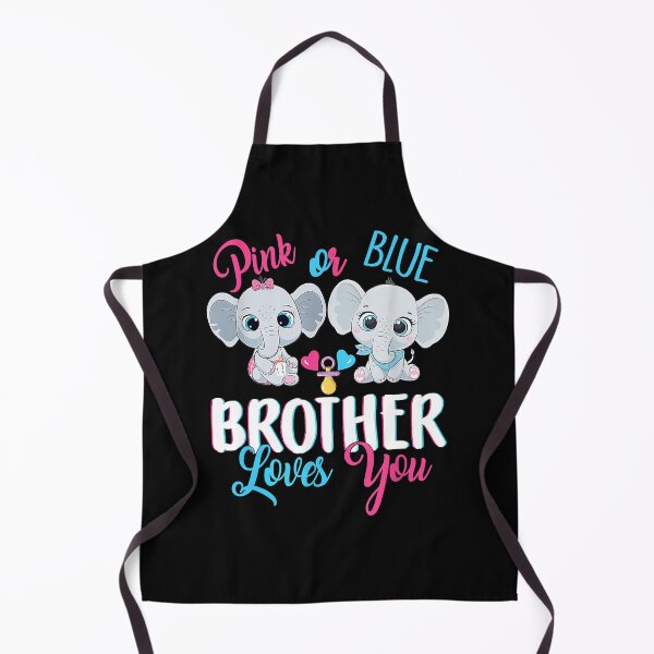 Item preview, Pink Or Blue Brother Loves You Elephants Baby designed and sold by spherevilla.