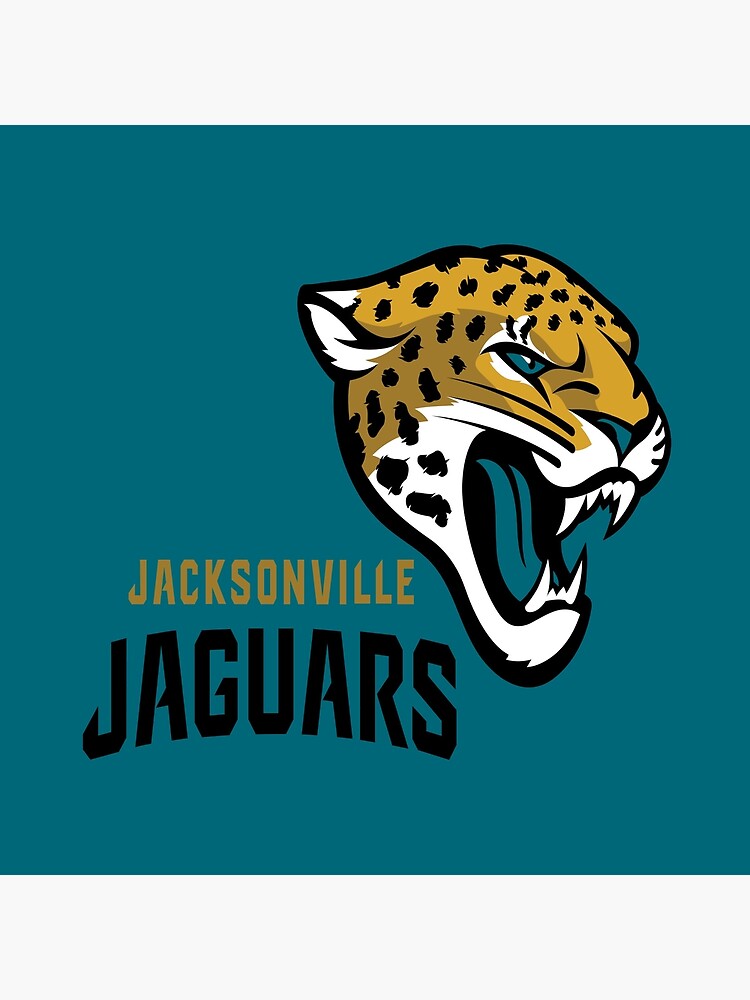 Logo Brands Jacksonville Jaguars Puff Pillow